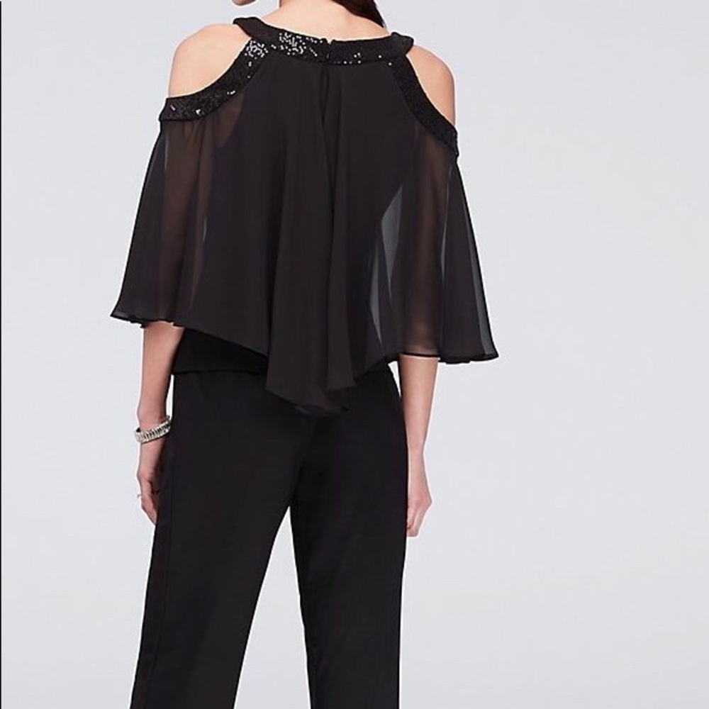 Sequin two piece pant set